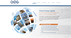 Desktop Screenshot of globalenergycapital.com